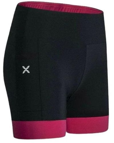 Montura Short Shorts Sporty Nero/Intense Violet - Noir