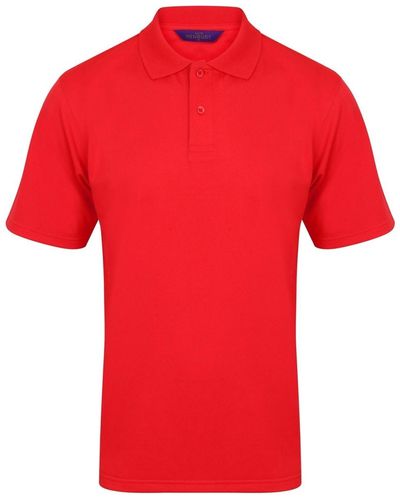 Henbury T-shirt HB475 - Rouge