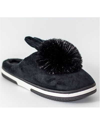 Kebello Chaussons Chaussons lapins Noir F