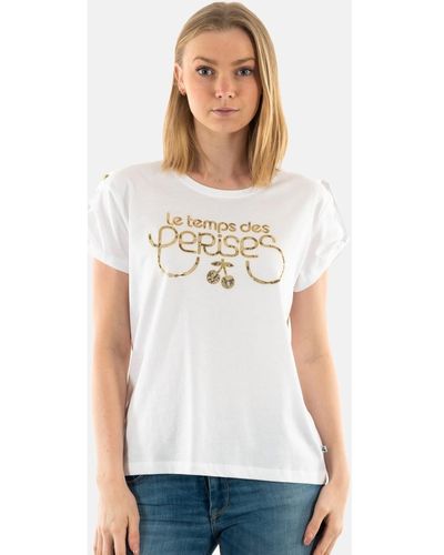 Le Temps Des Cerises T-shirt fdwight000000mc241 - Blanc