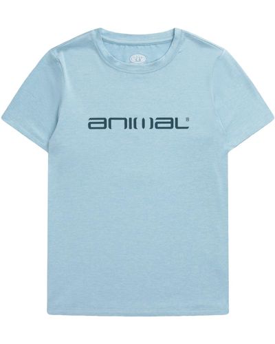 Animal T-shirt Latero - Bleu