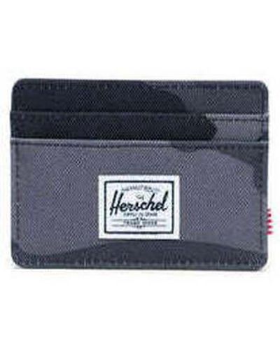 Herschel Supply Co. Portefeuille Charlie RFID Night Camo - Bleu