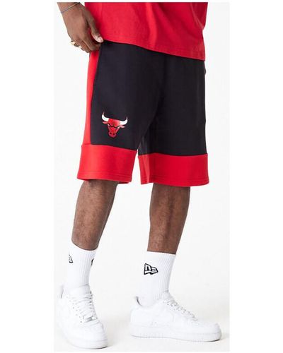 KTZ Short Short NBA Chicago Bulls New Er - Rouge