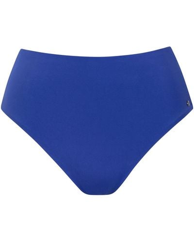 Lisca Maillots de bain Bas maillot slip de bain taille haute Rhodes - Bleu