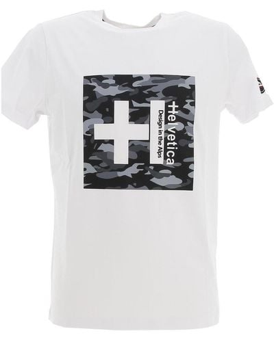 Helvetica T-shirt T-shirt - Blanc