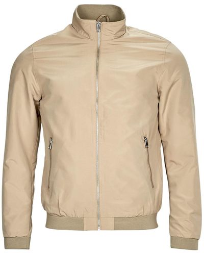 Jack & Jones Blouson JJERUSH HARRINGTON BOMBER - Neutre