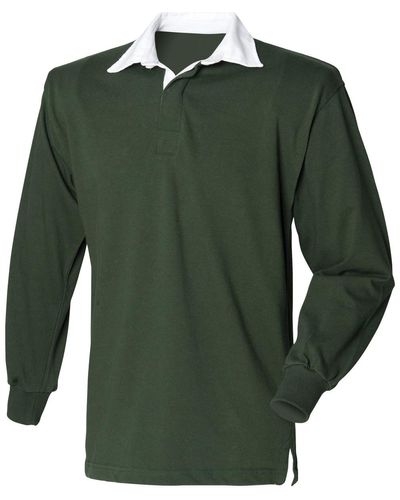 FRONT ROW SHOP Polo Rugby - Vert