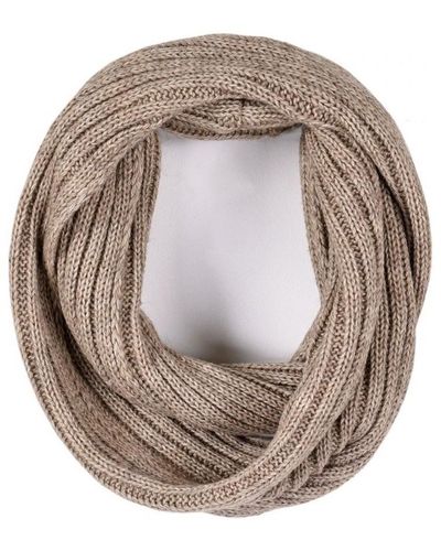 Mokalunga Snood Optima - Couleur - Taupe Echarpe - Métallisé