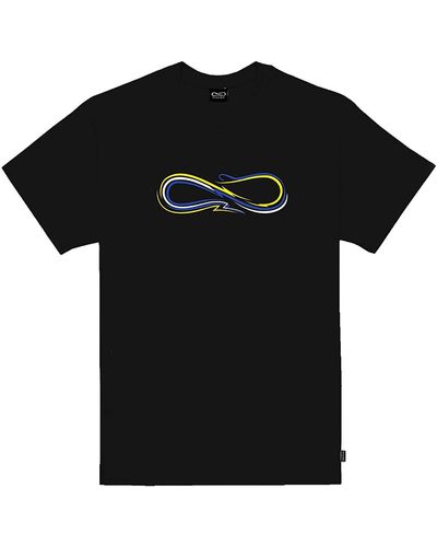 Propaganda T-shirt T-Shirt Logo Pin Stripe - Noir