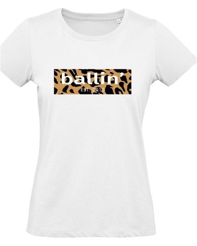 Ballin Est. 2013 T-shirt Panter Block Shirt - Blanc