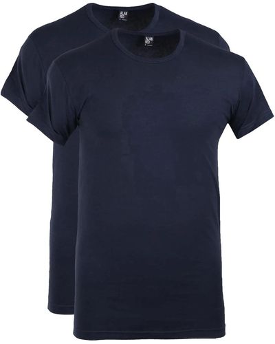 Alan Red T-shirt T-Shirt Ottawa Stretch Marine (Lot de 2) - Bleu
