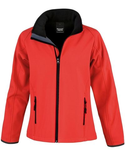 Result Headwear Coupes vent Softshell - Rouge