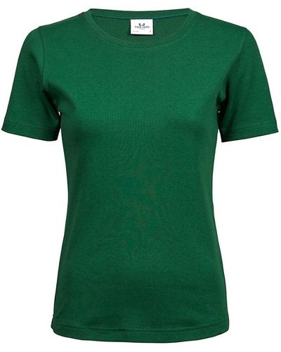 Tee Jays T-shirt Interlock - Vert