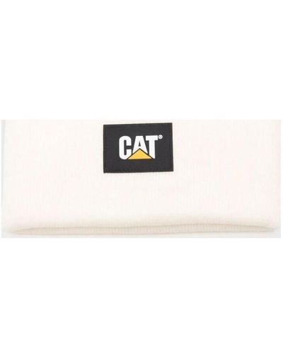 Caterpillar Chapeau I090026 CAT LABEL CUFF-CREAM - Blanc