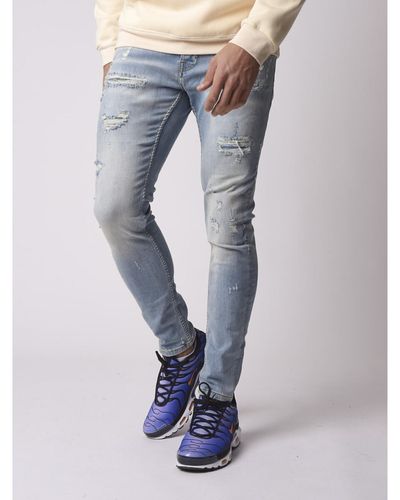 Project X Paris Jeans skinny Jean TP21007 - Bleu