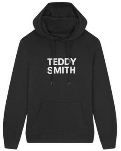 Teddy Smith Sweat-shirt SWEATSHIRT SICLASS HOODY - CHARBON - L - Noir