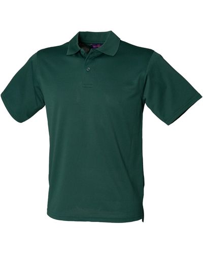 Henbury T-shirt HB475 - Vert