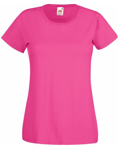 Fruit Of The Loom T-shirt 61372 - Rose