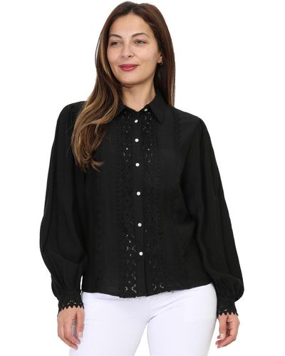 La Modeuse Chemise 69716_P162258 - Noir