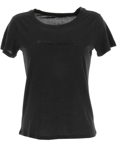 Teddy Smith T-shirt New ticia mc - Noir
