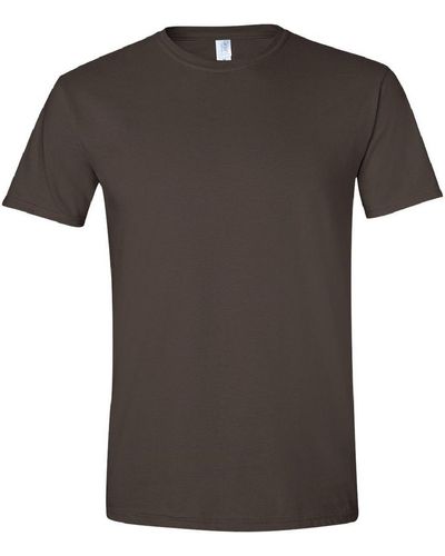 Gildan T-shirt Softstyle - Marron