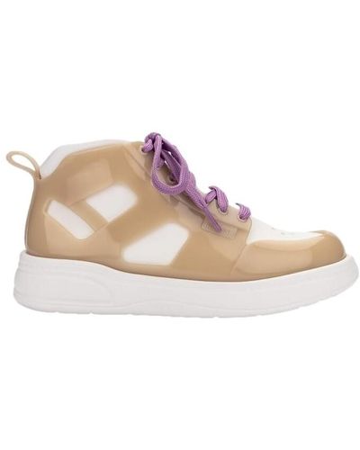 Melissa Baskets Player Sneaker AD - Beige/White/Lilac - Rose