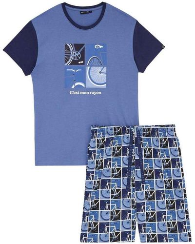 Arthur Pyjamas / Chemises de nuit 157194VTAH23 - Bleu