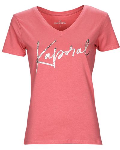 Kaporal T-shirt JAYON ESSENTIEL - Rose