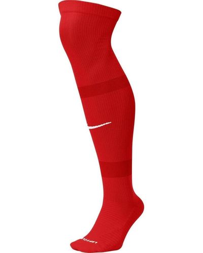 Nike Chaussettes de sports U NK MATCHFIT KNEE HIGH - TEAM - Rouge