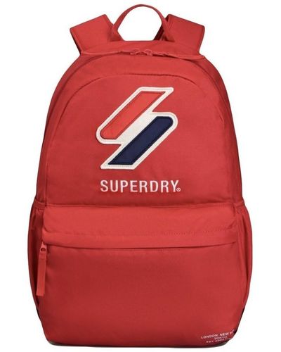 Superdry Sac a dos Vintage montana - Rouge