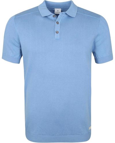 BLUE INDUSTRY T-shirt M16 Polo Bleu Clair