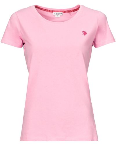 U.S. POLO ASSN. T-shirt CRY - Rose