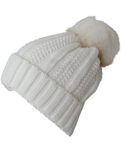 Chapeau-Tendance Bonnet Bonnet LUGANO - Blanc
