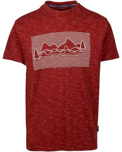 Trespass T-shirt Kalar - Rouge