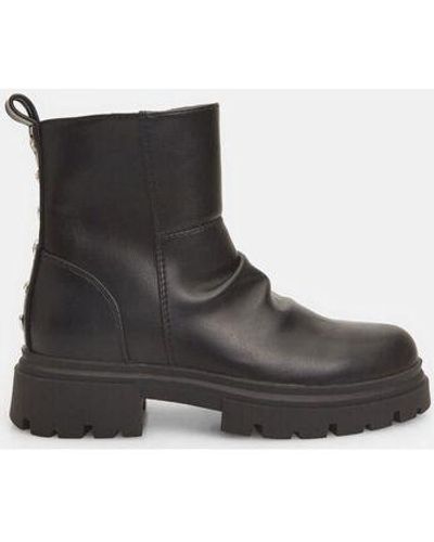 Bata Boots Bottines pour fille avec applications - Noir