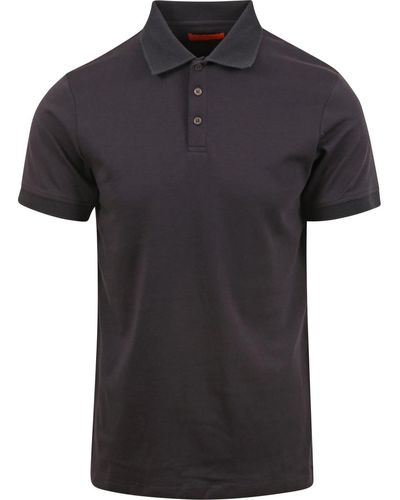 Suitable T-shirt Polo Liquid Marine - Noir