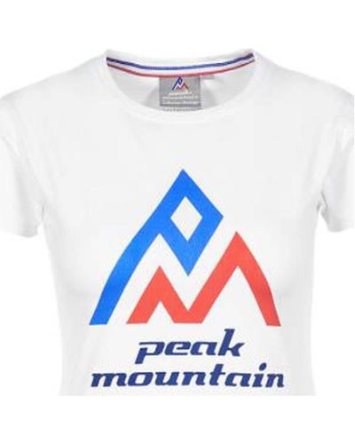 Peak Mountain T-shirt T-shirt manches courtes ACIMES - Blanc