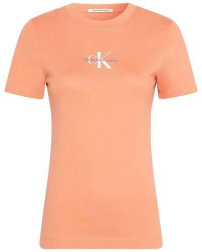 Calvin Klein T-shirt 153184VTAH23 - Orange