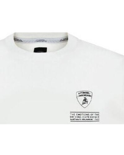 Automobili Lamborghini T-shirt T-shirt 72XBH025 blanc