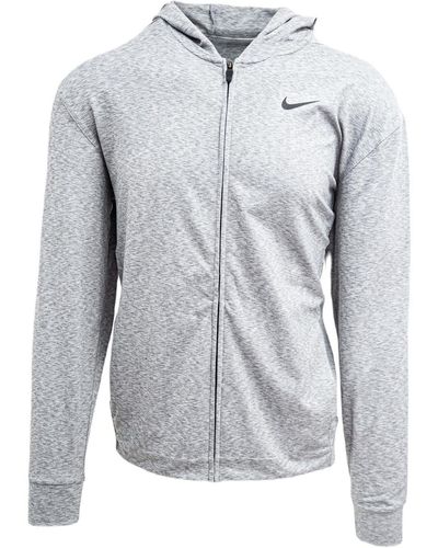 Nike Sweat-shirt Full-Zip Yoga - Gris