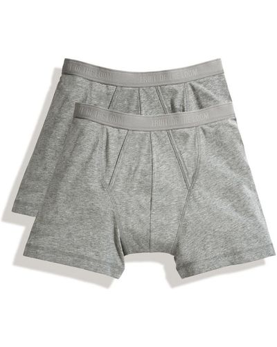 Fruit Of The Loom Boxers Classic - Gris