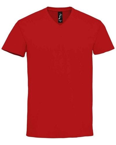 Sol's T-shirt Imperial - Rouge