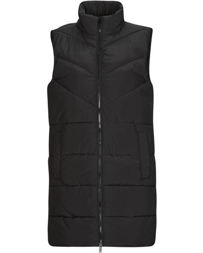 Noisy May Doudounes NMDALCON S/L VEST NOOS - Noir