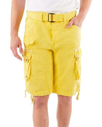 GEOGRAPHICAL NORWAY Short PANORAMIQUE - Jaune