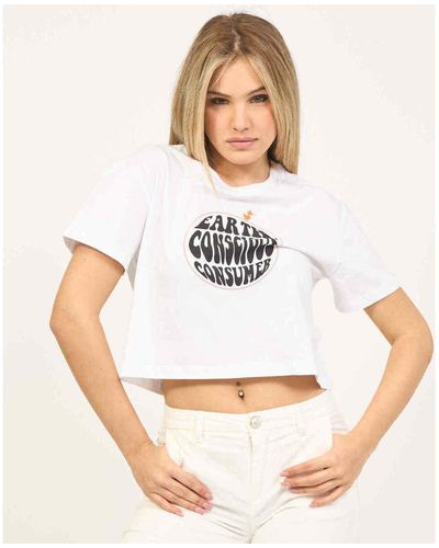 Save The Duck T-shirt T-shirt coupe courte - Blanc