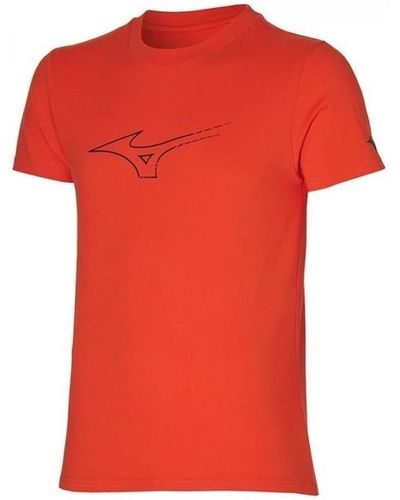 Mizuno T-shirt Athletic RB Tee - Rouge