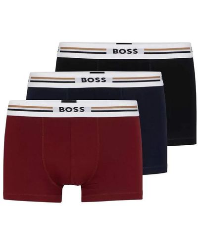 BOSS Boxers Authentique - Rouge