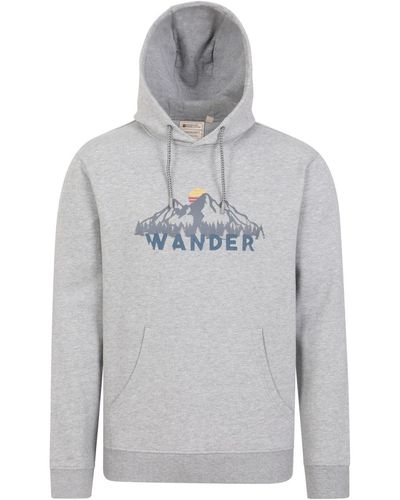 Mountain Warehouse Sweat-shirt Wander - Gris
