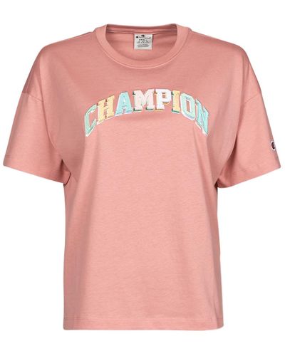 Champion T-shirt - Rose