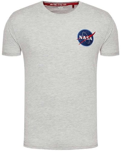 Alpha T-shirt SPACE SHUTTLE - Gris